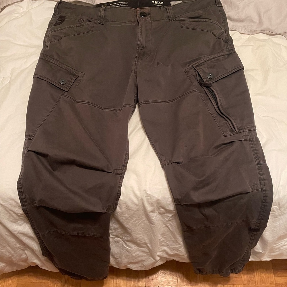 Pantalon G-Star Rocix vert olive. Grandeur 38x32.